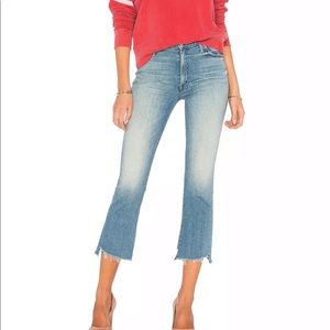 MOTHER Insider Crop Two Step Fray Size 29